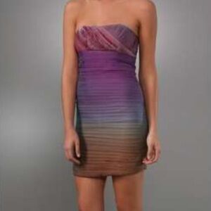 Alice + Olivia Rainbow pride dress size 4
